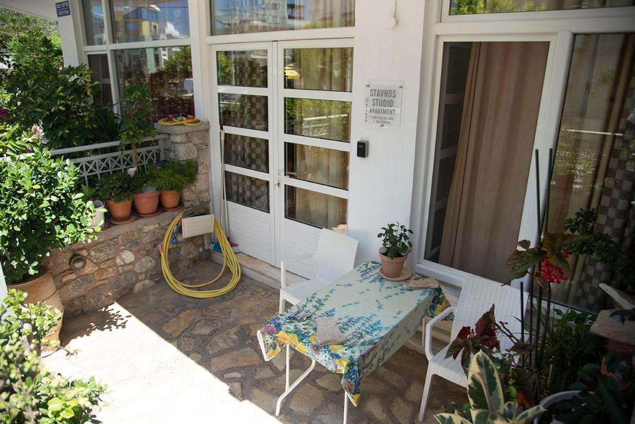 Stavros Studio Apartment In Kos Bagian luar foto